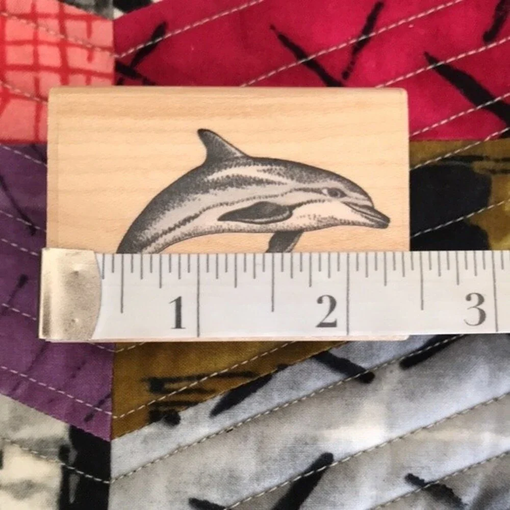 Rubber Stamp Dolphin by Rubber Stampede